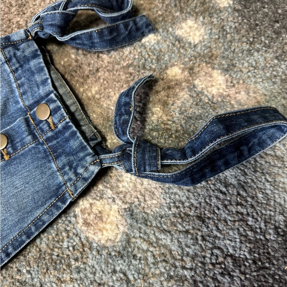 Blue Denim Overalls - Picture 3 of 10